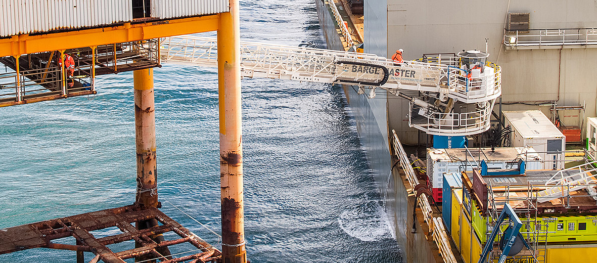 Barge Master gangway Bokalift1 operational